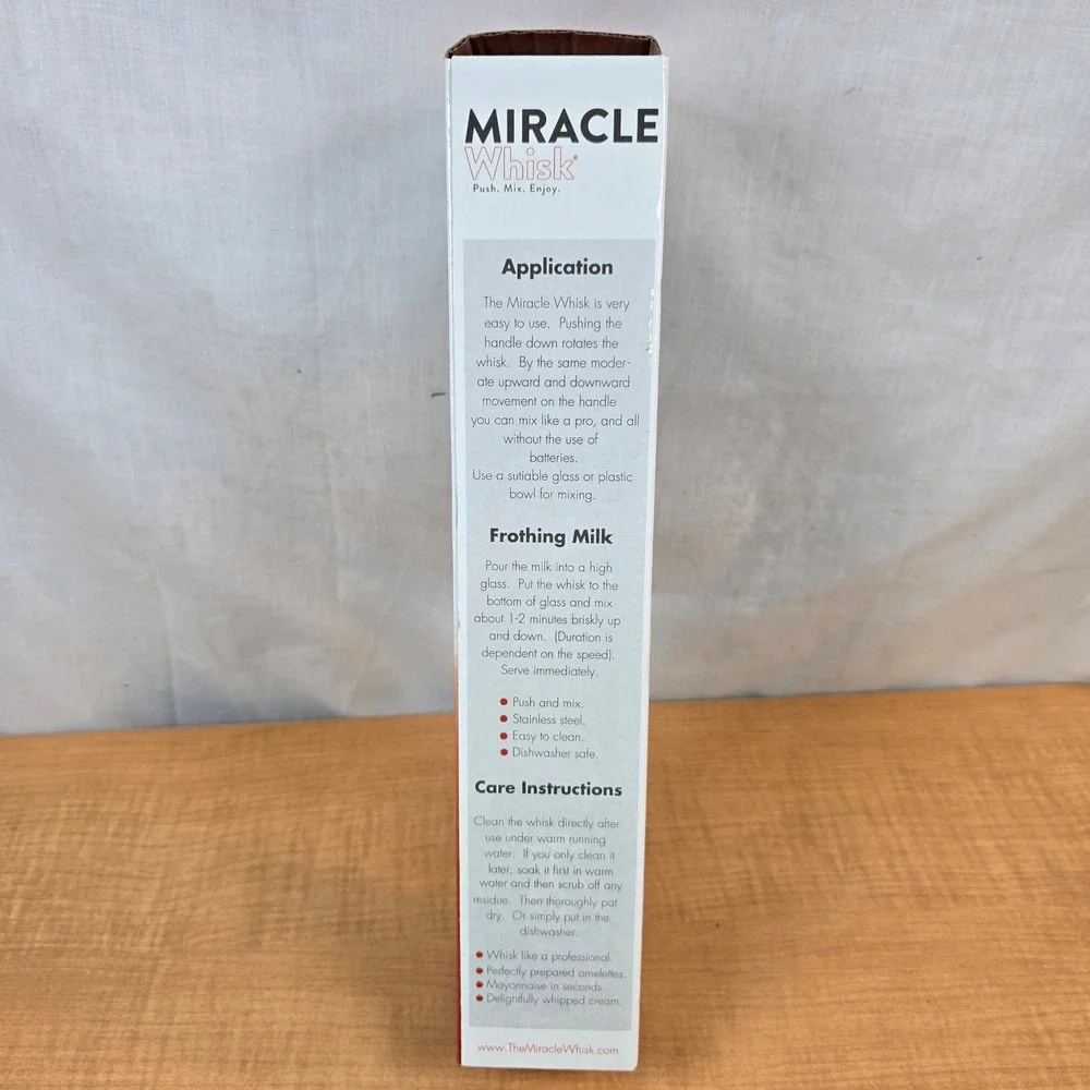 Whisk Miracle Push Mixer 10